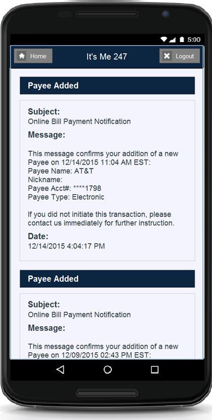 To learn more refer to the It s Me247 Bill Pay (Payveris) Product Overview and User