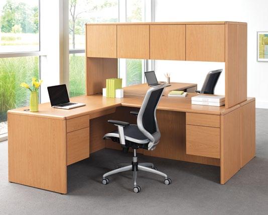 Go mobile with pedestals. Get personal in every workstation with modular storage.