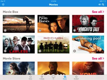 8 Watch movies There are 2 places you can watch movies on the Fetch Mobi App: The Movie Store The Movie Store offers over 6000 movies to buy or rent, ready to watch whenever you want.