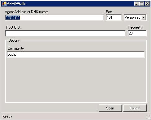 4 Troubleshooting Hardware Health If you do not have a tool for checking OIDs on the remote server, you can create an SNMP walk by using the SNMPWalk.