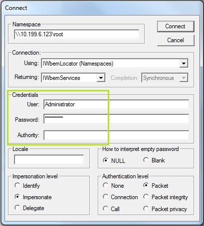 6 Troubleshooting Hardware Health 5. Enter administrator credentials. 6. Click Connect. 7. Once connected, click Query from the main screen.
