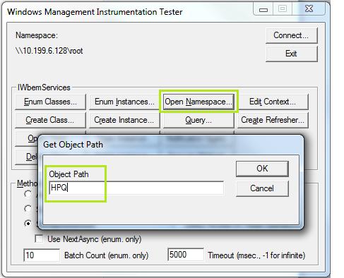 Troubleshooting Hardware Health 7 10. Run a Query for specific information.