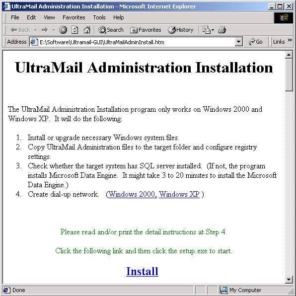 Admin Installation <Admin Program Installation> <Admin Program Installation> Aspire Mail, Aspire Mail FMS+, and Aspire Mail Plus To install the Admin Program: 1. Insert your Admin CD.
