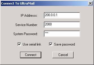 Admin Installation <Admin Program Installation> <Starting the Admin Program> To start the Admin Program: 1. Double-click the UltraMail shortcut on your desktop.