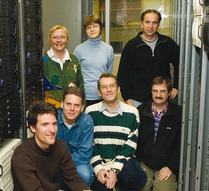 In a third major innovation, the data created in the acquisition room were then transferred to the Computer Centre via the CERN optical-fibre backbone.