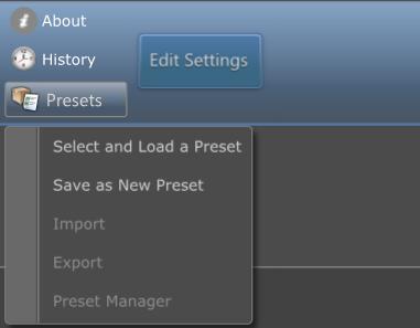The Compare Settings screen displays. Click Close to return to the Editor. To load a previous revision in the Editor, select the revision from the list and then click the Load Selected button.