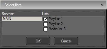 Installing Playlist v5 on the Workstation Note: Lists open in Playlistv5 that are hosted on a Device Server, which is subsequently removed from the configuration, are closed. 1.