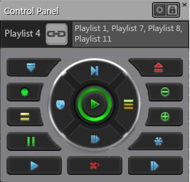 Manage Playlist v5 Configurations Manage Playlist v5 Configurations Configure Software List Control Panel In Playlist v5 a single panel can be used to control different- and multiple- lists.