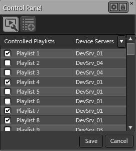 Manage Playlist v5 Configurations Icon Action Icon Action Hold Let Roll Play PrgRun Protect Ready Recue Second Skip Ten Rel Unthread Freeze +1 Sec -1 Sec 4.