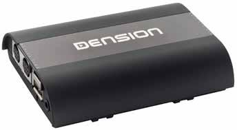 1. INTRODUCTION The Dension Gateway Pro BT lets you connect your ipod or USB storage (stick, hard drive or mass storage capable mp3 player) to your original car radio, providing music playback, menu