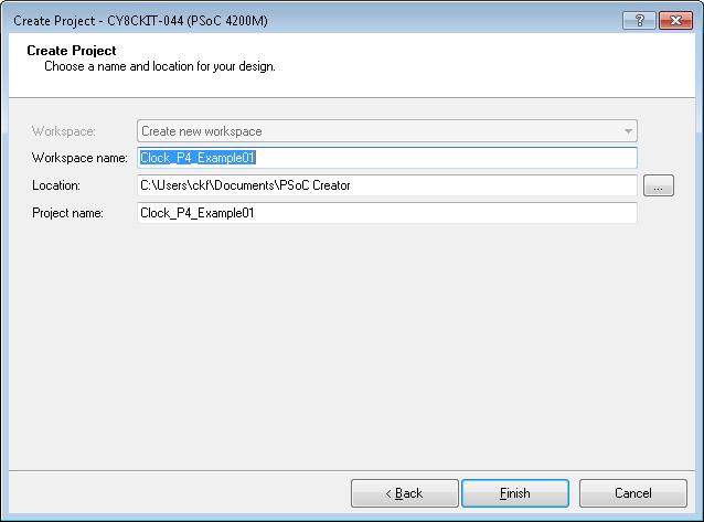 Note For PSoC 6 devices, the Target IDEs page displays to select one or more IDEs for which to generate