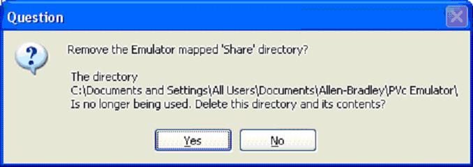 TIP Make note of this directory location if you plan to reinstall the emulator at a later date.