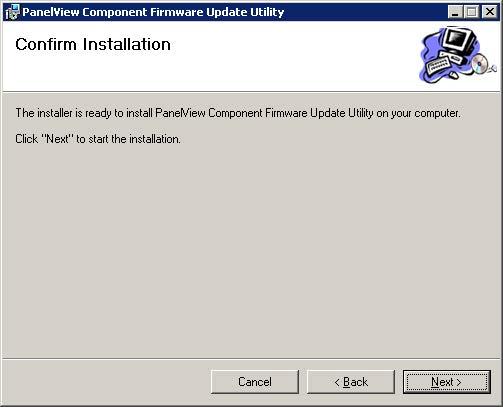 Appendix E Firmware Update Utility 4. Click Next to start the installation. 5. Click Close when the installation is complete.