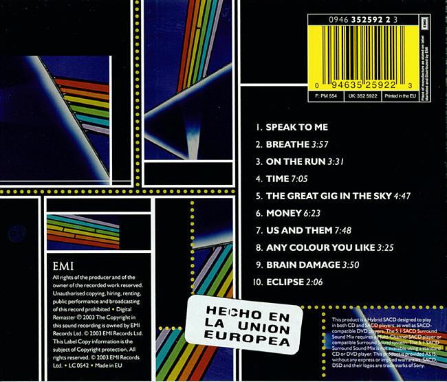 origin: Artwork: EU, SACD: no info Notes: Reissue of the European hybrid SACD with an Argentinean sticker on