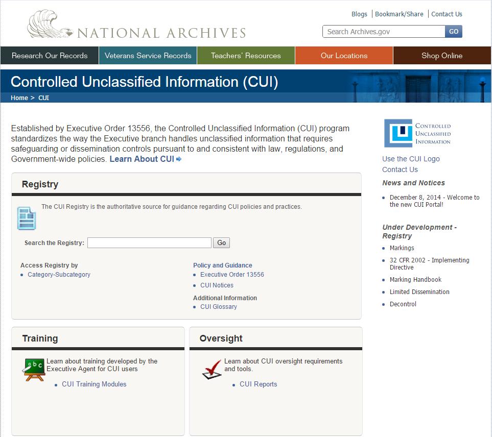 Online Registry http://www.archives.
