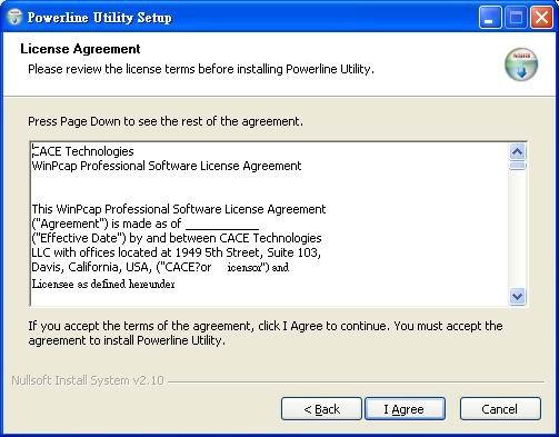 3. Click Next and shows license agreement declaration. Click Next. 4.