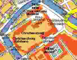 QUESTION 99.4 Lossy coding was applied to a digital map. A part of the decoded image is shown below.