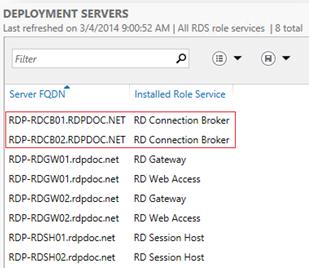 Implementing Remote Desktop Connection Broker Load Balancing 2.2.4.