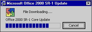 (The file size will vary depending upon which Office 2000 programs are installed on your computer.