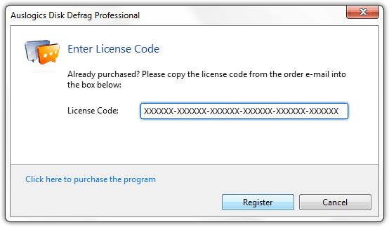Registering the Program 1. If you installed a trial version of the software, you have 30 days to use the program free of charge.