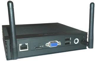 AX3000 MODELE 90 (Reference: AX390) Very high graphical performance & dual screen support Designed and manufactured by AXEL, the AX3000 Thin Client allows Ethernet TCP/IP or wireless connections in