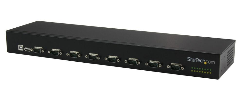 8-Port USB-to-Serial RS232 Adapter Hub with Daisy Chain - Rack Mountable ICUSB23208FD *actual product may vary from photos FR: Guide de l utilisateur - fr.startech.com DE: Bedienungsanleitung - de.