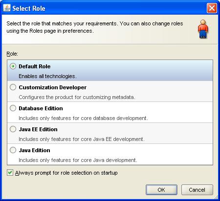2.In the Select Role dialog,
