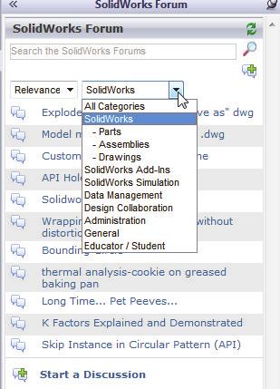 SolidWorks 2014 Tutorial Task Pane The Task Pane is displayed when a SolidWorks session starts.