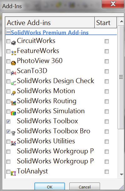 The Design Library tab contains four default selections. Each default selection contains additional sub categories.