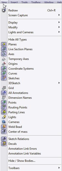 SolidWorks 2014 Tutorial The CommandManager is document dependent.