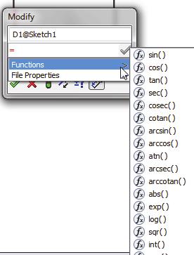 78] in the Modify dialog box. Note The Dimension Modify dialog box provides the ability to select a unit drop-down menu to directly modify units in a sketch or feature from the document properties.