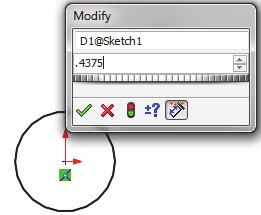 SolidWorks 2014 Tutorial Insert a new sketch for the Extruded Base feature. 80) Right-click Front Plane from the FeatureManager. This is the Sketch plane. The Context toolbar is displayed.