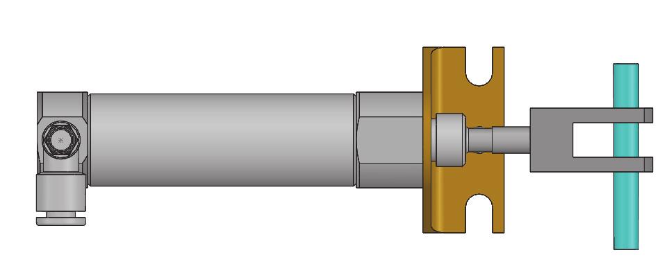 SolidWorks 2014 Tutorial Insert a Concentric mate. 222) Click the inside front hole face of the RodClevis. The cursor displays the face feedback symbol. 223) Hold the Ctrl key down.