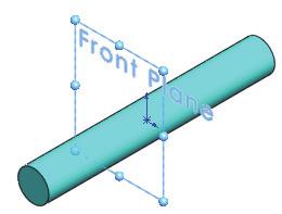 AXLE FLATBAR AXLE Apply the feature to create the part. Features are the building blocks that add or remove material.