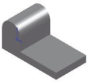 SolidWorks 2014 Tutorial Exercise 1.8: Simple Block Part Create an ANSI part from the illustrated model. Note the location of the Origin in the illustration.