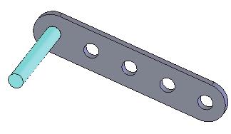 SolidWorks 2014 Tutorial Exercise 1.13: ROCKER Assembly Create a ROCKER assembly.