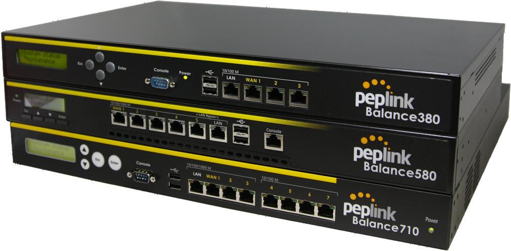 Peplink Balance Multi-WAN Routers Model 20/30/210/310/380/390/580/710/1350 User Manual Firmware 5.