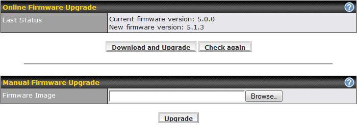 18.2 Firmware Upgrade The firmware of Peplink Balance is upgradeable through Web Admin Interface.
