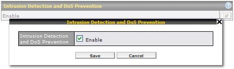 16.2 Intrusion Detection and DoS Prevention The Balance supports detecting and preventing intrusions and Denial-of-Service (DoS) attacks from the Internet.