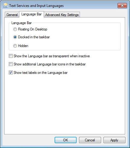 Check the boxes next to the keyboards and other options that you wish to install. 7. Click OK to return to the Text Services and Input Languages dialog box. 8.