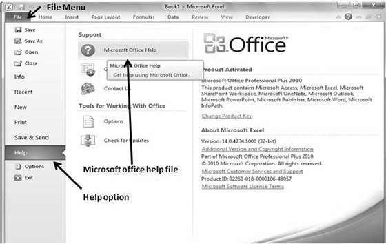 Getting More Help For getting more help with MS Excel from Microsoft you