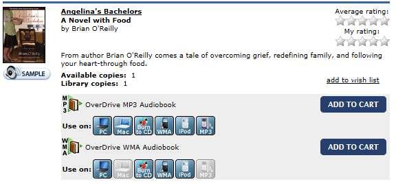 Part 3: Step A: Audiobook Checkout Once you have browsed the available books and