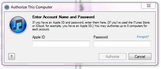 Step E: Enter your Apple ID and password and then click on the