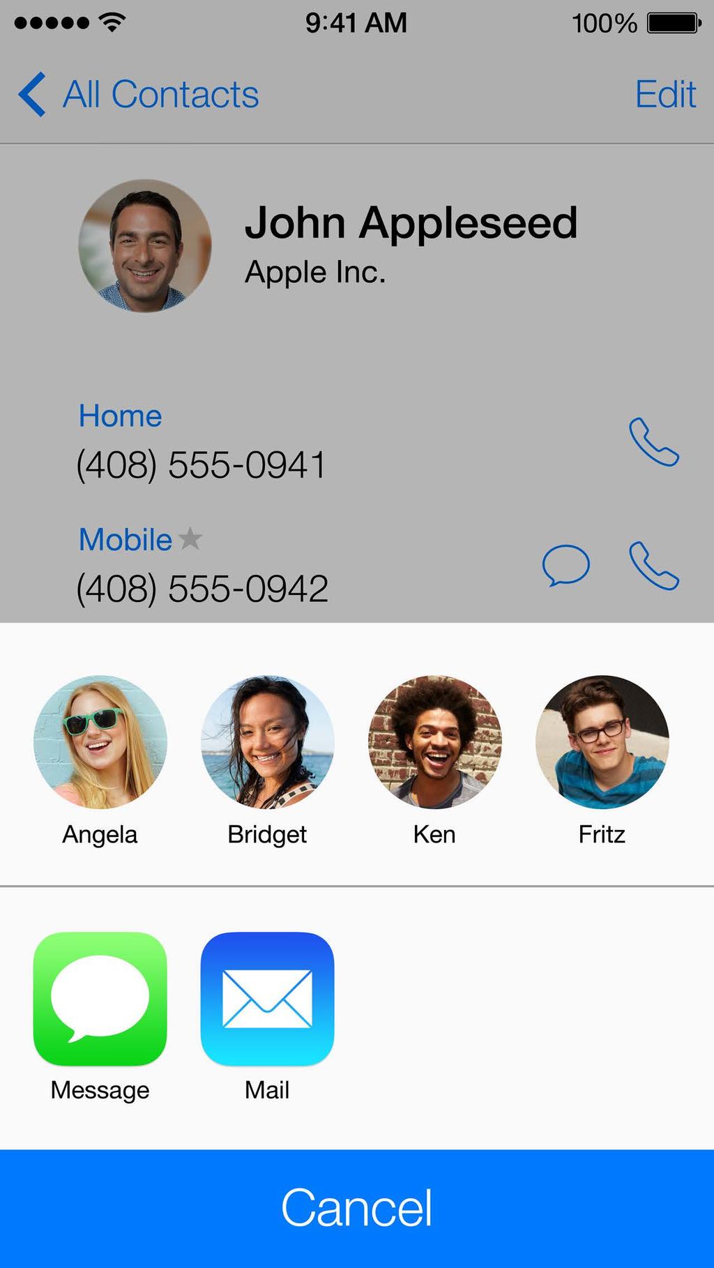 On your contact card, use the related names fields to define relationships you want Siri to know about, so you can say things like send a message to my sister. Find a contact.