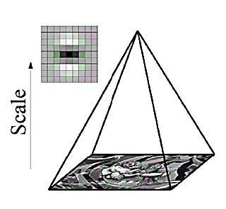 SCALE ANALYSIS WITH CONSTANT IMAGE SIZE In SIFT each layer, of an image pyramid, relies on the