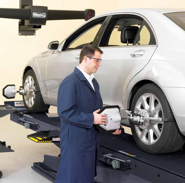 Complies With All Mercedes-Benz Adjustment Requirements R Wheel Alignment System Offers: Durability / Low Long-Term Cost of Ownership n No electronics at the wheel; no electronic circuitry to damage