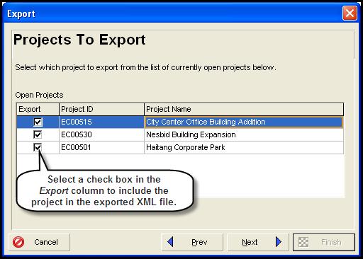 XML Import/Export Enhancements P6 Professional R8.3 provides a number of enhancements to its XML import/export functionality.