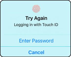 Later, if you would prefer signing on using your Username and Password instead, tap the I d rather login with my username link, located just below the 4 circles. The regular Sign In screen appears.