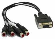 BNC Cable x 1 (OALBNCE4) D-SUB 9 Cable x 1