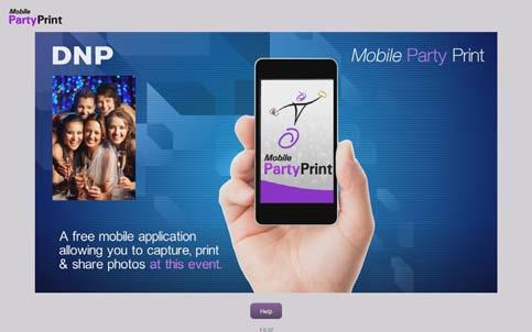 Using Mobile Party Print NOTE: before starting Mobile Party Print, make sure to start Hot Folder Print Utility.